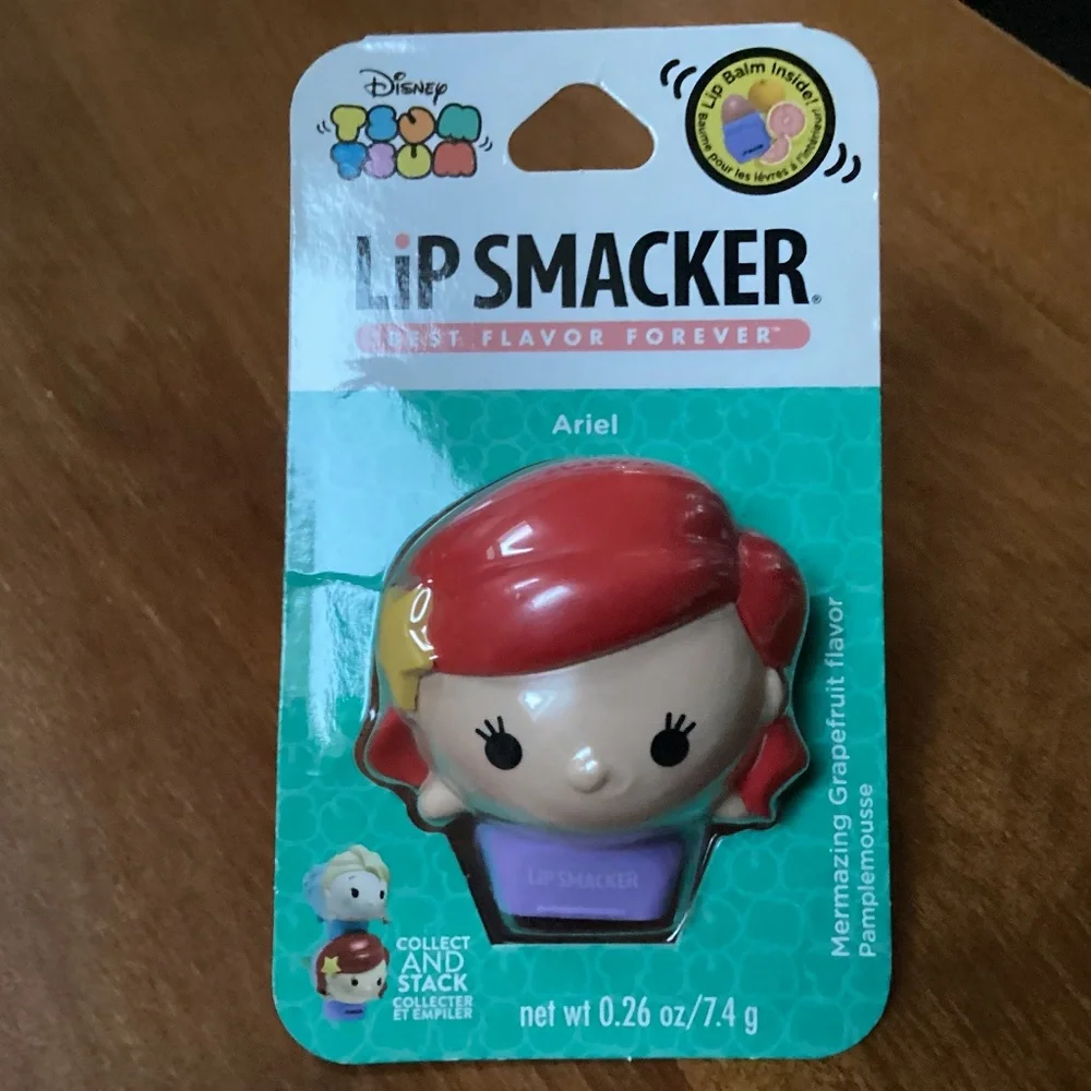 Disney Tsum Tsum Lip Smacker Best Flavor Forever Ariel Lip Balm